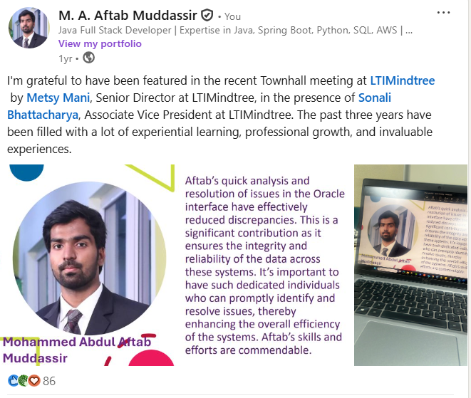 Featured LinkedIn Post